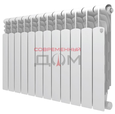 Радиатор ROYAL THERMO Revolution Bimetall 500 2.0 Silver Satin – 12 секц.